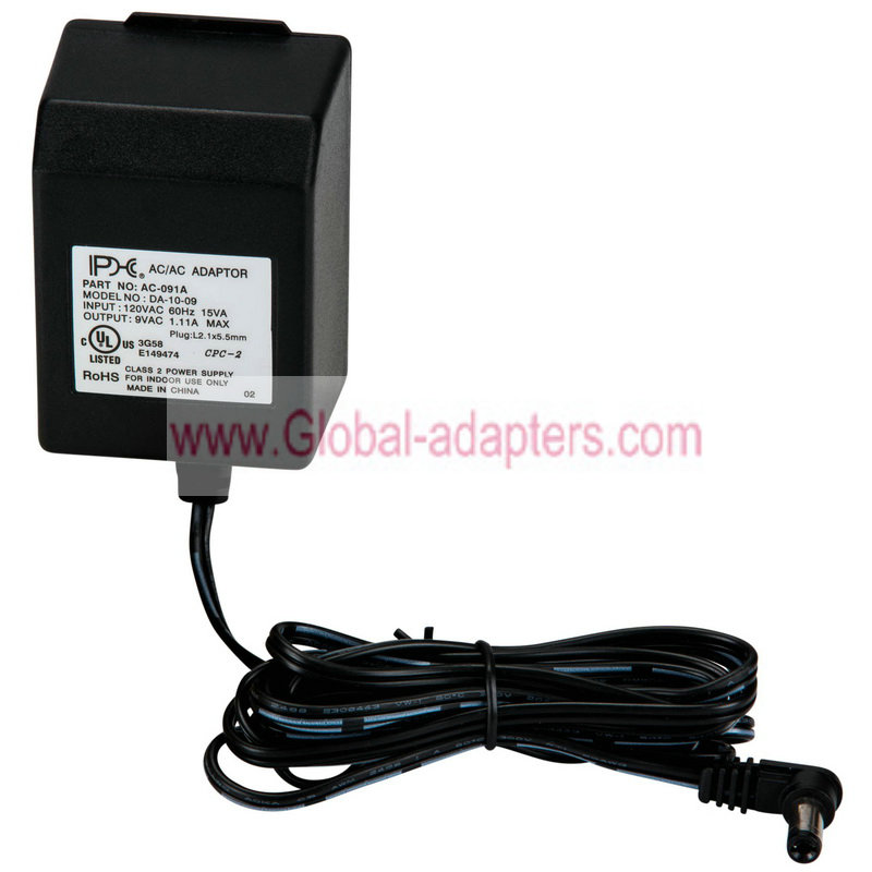 New Genuine Parts Express AC-091A DA-10-09 AC Adapter Power supply Charger 9VAC 1.11A